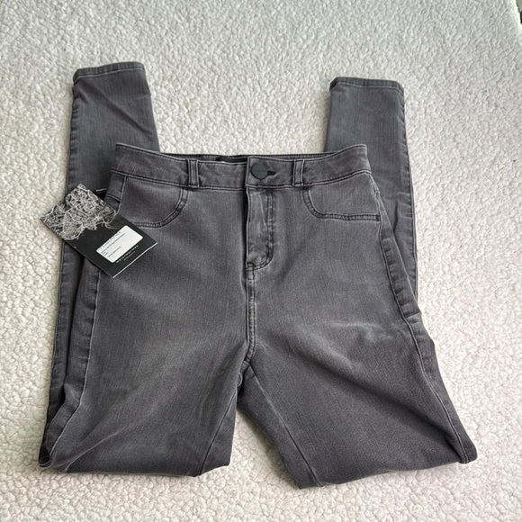 FITJEANS 360 V2 High Waisted Grey Jeans - Picture 3 of 5